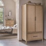 Jaffna 2 Door 1 Drawer Wardrobe Jaffna 2 Door 1 Drawer Wardrobe