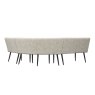 Lennox Curved Corner Bench Set Lennox Curved Corner Bench Set