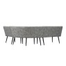 Lennox Curved Corner Bench Set Lennox Curved Corner Bench Set