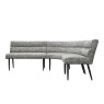 Lennox Curved Corner Bench Set Lennox Curved Corner Bench Set