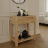Bergen Oak 1 Drawer Hall Table Bergen Oak 1 Drawer Hall Table