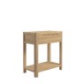 Bergen Oak 1 Drawer Hall Table Bergen Oak 1 Drawer Hall Table