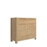 Bergen Oak Compact 2 Door Sideboard Bergen Oak Compact 2 Door Sideboard
