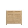 Bergen Oak Compact 2 Door Sideboard