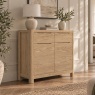 Bergen Oak Compact 2 Door Sideboard Bergen Oak Compact 2 Door Sideboard