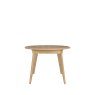 Bergen Oak Compact Extending Dining Table