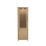 Bergen Oak Corner Display Unit