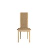 Bergen Oak High Back Upholstered Dining Chair Bergen Oak High Back Upholstered Dining Chair