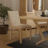 Bergen Oak Low Back Upholstered Dining Chair Bergen Oak Low Back Upholstered Dining Chair