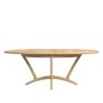 Bergen Oak Oval Extending Dining Table Bergen Oak Oval Extending Dining Table