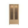 Bergen Oak Tall Display Unit