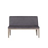Fletcher Short Bench in Dark Grey