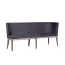Fletcher Corner Bench in Dark Grey Fletcher Corner Bench in Dark Grey