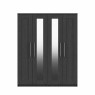 Amesbury 4 Door Wardrobe with Mirrors Amesbury 4 Door Wardrobe with Mirrors