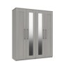 Amesbury 4 Door Wardrobe with Mirrors Amesbury 4 Door Wardrobe with Mirrors