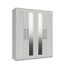 Amesbury 4 Door Wardrobe with Mirrors Amesbury 4 Door Wardrobe with Mirrors