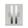 Amesbury 4 Door Wardrobe with Mirrors Amesbury 4 Door Wardrobe with Mirrors