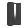 Amesbury Tall 3 Door Wardrobe with Mirror Amesbury Tall 3 Door Wardrobe with Mirror