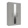 Amesbury Tall 3 Door Wardrobe with Mirror Amesbury Tall 3 Door Wardrobe with Mirror