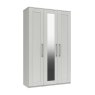 Amesbury Tall 3 Door Wardrobe with Mirror Amesbury Tall 3 Door Wardrobe with Mirror