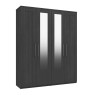 Amesbury Tall 4 Door Wardrobe with 2 Mirrors Amesbury Tall 4 Door Wardrobe with 2 Mirrors