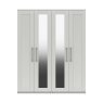 Amesbury Tall 4 Door Wardrobe with 2 Mirrors Amesbury Tall 4 Door Wardrobe with 2 Mirrors