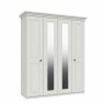 Halesworth 4 Door Wardrobe with Mirrors Halesworth 4 Door Wardrobe with Mirrors