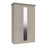 Halesworth Tall 3 Door Wardobe with Mirror Halesworth Tall 3 Door Wardobe with Mirror