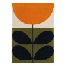 Orla Kiely Rug - Stem Black Orla Kiely Rug - Stem Black