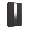 Somerton Tall 3 Door Wardrobe with Mirror Somerton Tall 3 Door Wardrobe with Mirror