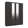 Somerton Tall 4 Door Wardrobe with Mirrors Somerton Tall 4 Door Wardrobe with Mirrors