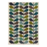 Orla Kiely Rug - Multi Stem Kingfisher Orla Kiely Rug - Multi Stem Kingfisher