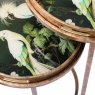 Tropical Birds Set of 2 Side Tray Tables Tropical Birds Set of 2 Side Tray Tables