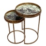 Monkey Jungle Set of 2 Side Tray Tables Monkey Jungle Set of 2 Side Tray Tables
