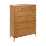 Ercol Salina 8 Drawer Tall Chest Ercol Salina 8 Drawer Tall Chest