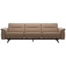 Stressless Stella 3 Seater Sofa with Wood Arm Stressless Stella 3 Seater Sofa with Wood Arm
