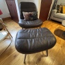 Showroom Clearance: Vincent Casual Chair & Footstool in Old West Showroom Clearance: Vincent Casual Chair & Footstool in Old West