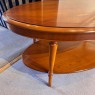 Showroom Clearance: Bradley Yew 376 Oval Coffee Table Showroom Clearance: Bradley Yew 376 Oval Coffee Table