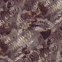 Leaf Plum Print Fabric