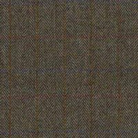 Harris Tweed Loden Herringbone