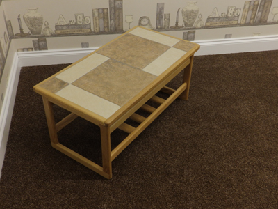 Anbercraft Tiled Top Coffee Table