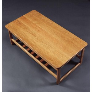Anbercraft 06 Wooden Top Large Coffee Table-0