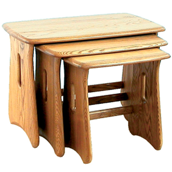 Ercol Windsor 1159 Nest of Tables-0