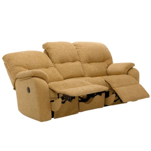 G Plan Mistral 3 Seater Electric Double Recliner Sofa (with 3 seat cushions)