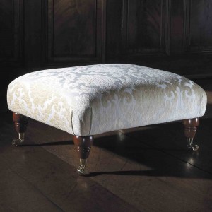 Parker Knoll Moseley Footstool in Leather-0