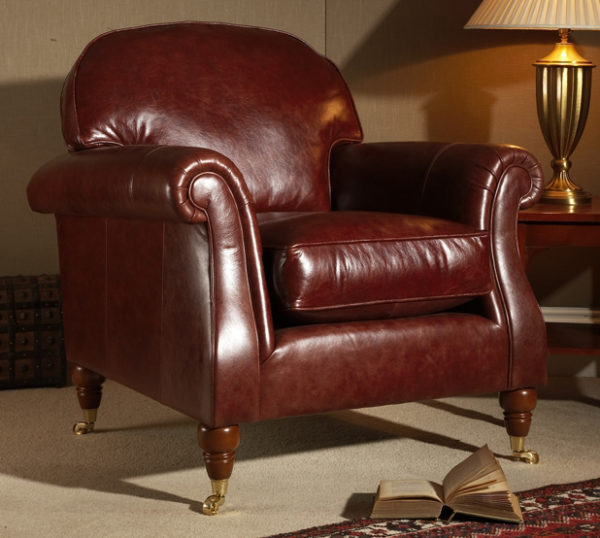 Parker Knoll Westbury Chair in Leather-0