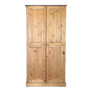 Somerset 2 Door Full Length Wardrobe-0