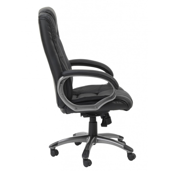 Norland Office Chair in black side view