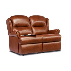 Madrid Standard Fixed 2 Seater Sofa in leather-0