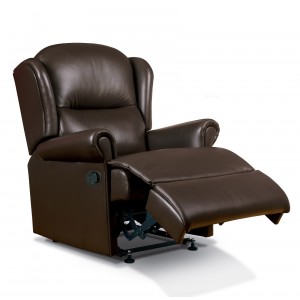 Madrid Standard Manual Recliner in leather-0